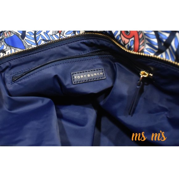 NWOT Tory Burch large Print Tote shoulder bag - Picture 7 of 8